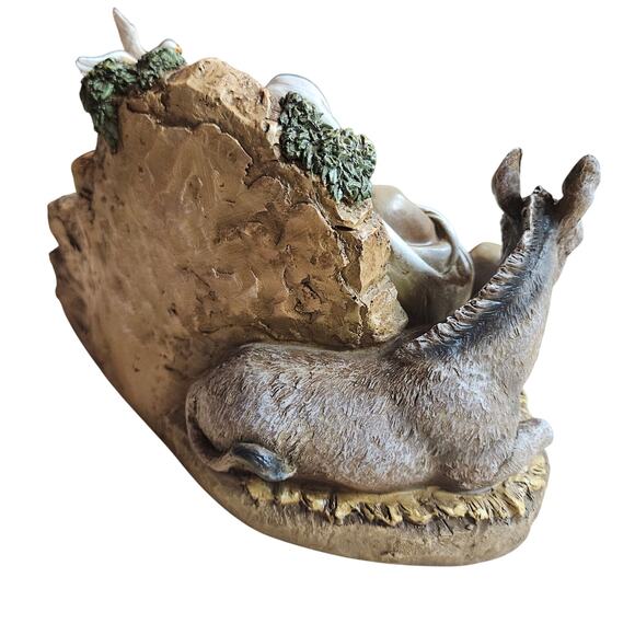 Roman Joseph's Studio 6" H Restful Holy Family Nativity Figurine Religious Dove - Picture 5 of 9